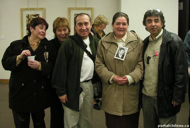 Viviana Diaz con la Comunidad