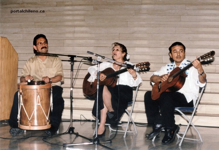 Mario Allende, Elizabet Araya, Armando Mungua