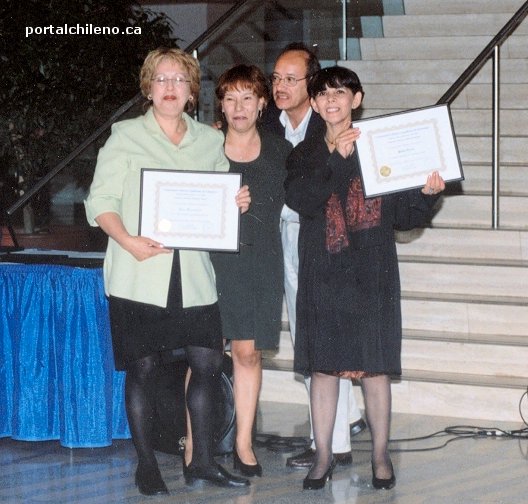 Nora Fernandez, Olga Rojas, Manuel Aguilera, Sonia Varela